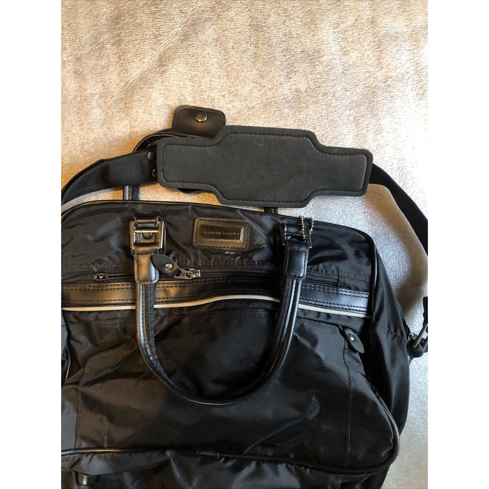 Vintage American Tourister Carry On Bag Heavy Duty Handles Strap‎ Pockets Rugged - Picture 2 of 11